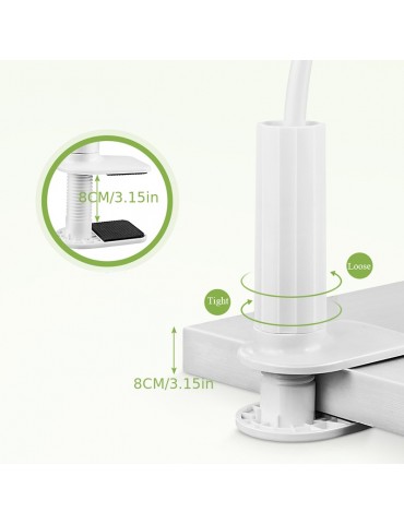 Mobile Phone Clamp Bracket Flexible Long Arm Gooseneck Lazy Person Bracket With Handle, Bedside Tabletop Overhead Live Streaming Mobile Phone Tablet Bracket