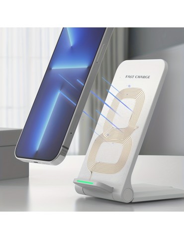 Z2 Charge Phone Quickly And Conveniently Fast Wireless Charging Stand  Compatible For IPhone 14/13/12/SE 2020/11/XS Max/XR/X/8 Plus, Samsung Galaxy S23/S22/S21/S20/S10/S9/