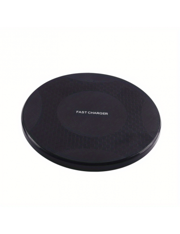 Y9 Desktop disc Wireless charger, 10W fast wireless charger, for iPhone 14/13/12/11/XR/XSMAX/X/8 Plus, for Samsung Galaxy S23/S22/S21/S20/S10/S9