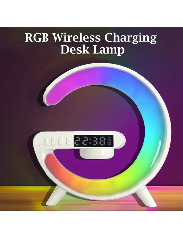 Mini Multifunctional Wireless Charger, Support Speaker, TF, RGB, Night Light, For IPhone14, 13, 12 Fast Charging Station, For Samsung And Xiaomi